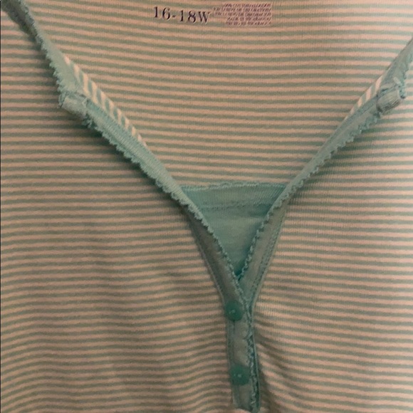 Classic Elements Short Sleeve Striped Shirt 16/18W - Picture 6 of 6